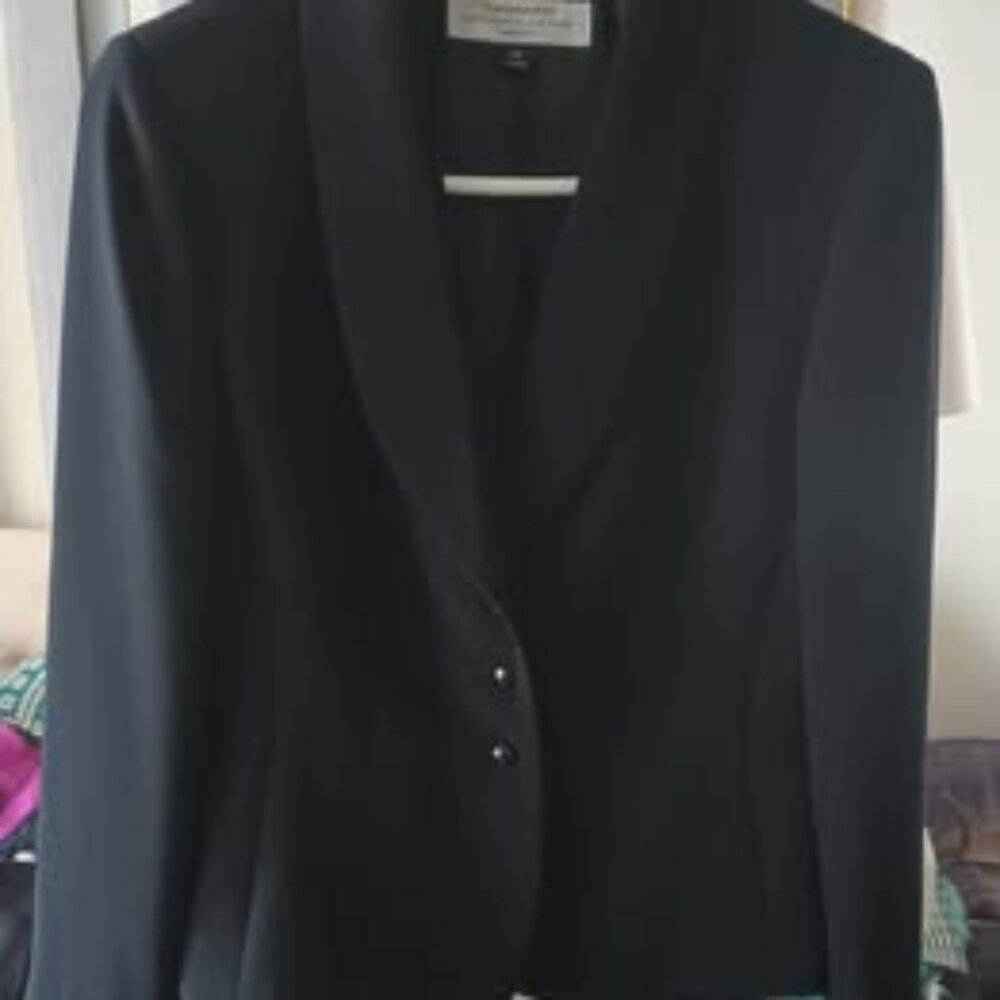 Women's 2-Piece Black Tahari Suit